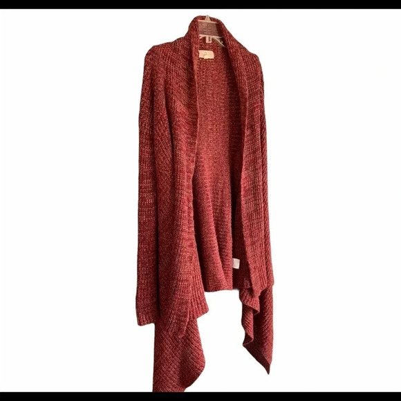 Pink Republic Marled Open Front Sweater Cardigan - Picture 2 of 8